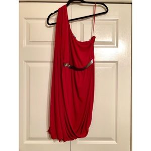 Gianni Bini red semi formal dress